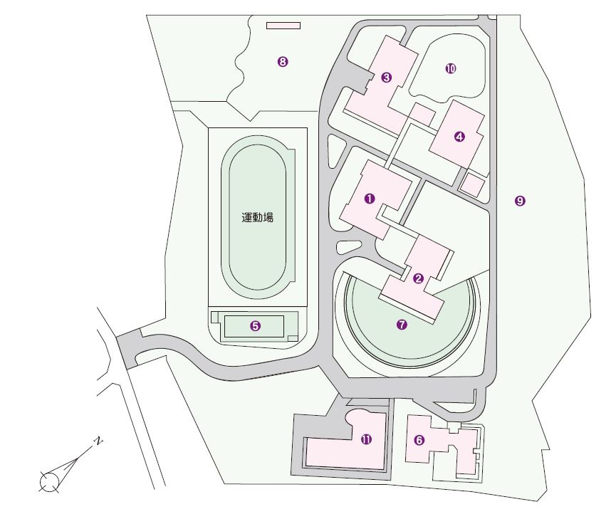 附属特別支援学校マップ